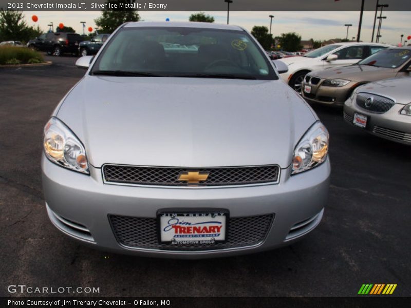 Silver Ice Metallic / Ebony 2013 Chevrolet Impala LT