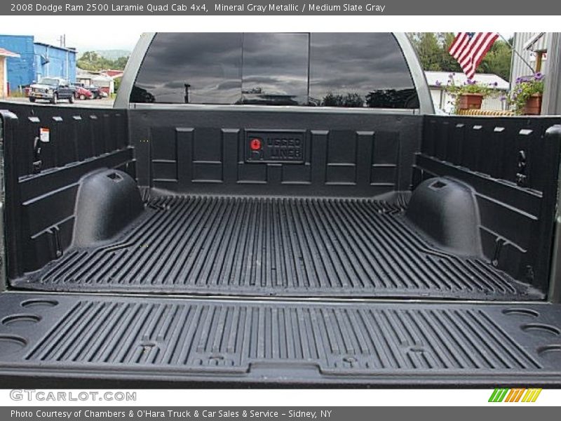 Mineral Gray Metallic / Medium Slate Gray 2008 Dodge Ram 2500 Laramie Quad Cab 4x4