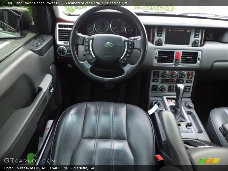 Zambezi Silver Metallic / Charcoal/Jet 2006 Land Rover Range Rover HSE
