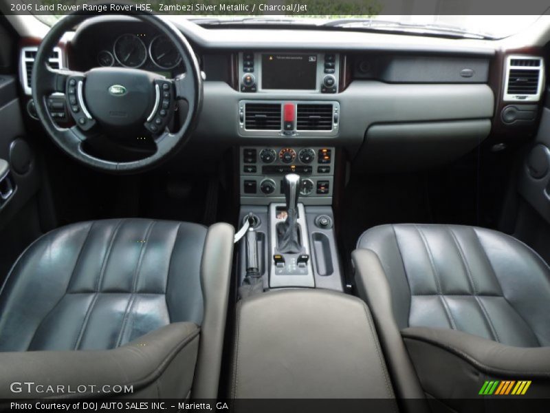 Zambezi Silver Metallic / Charcoal/Jet 2006 Land Rover Range Rover HSE