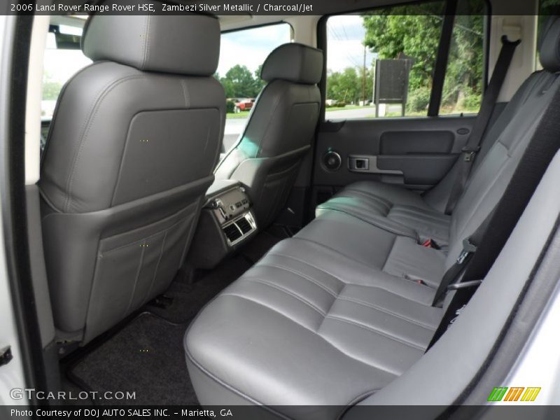 Zambezi Silver Metallic / Charcoal/Jet 2006 Land Rover Range Rover HSE