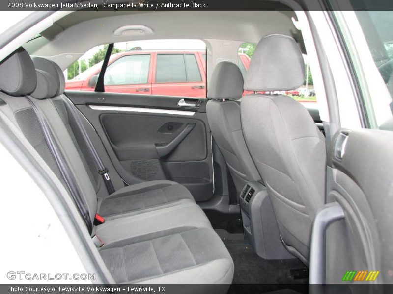 Campanella White / Anthracite Black 2008 Volkswagen Jetta S Sedan
