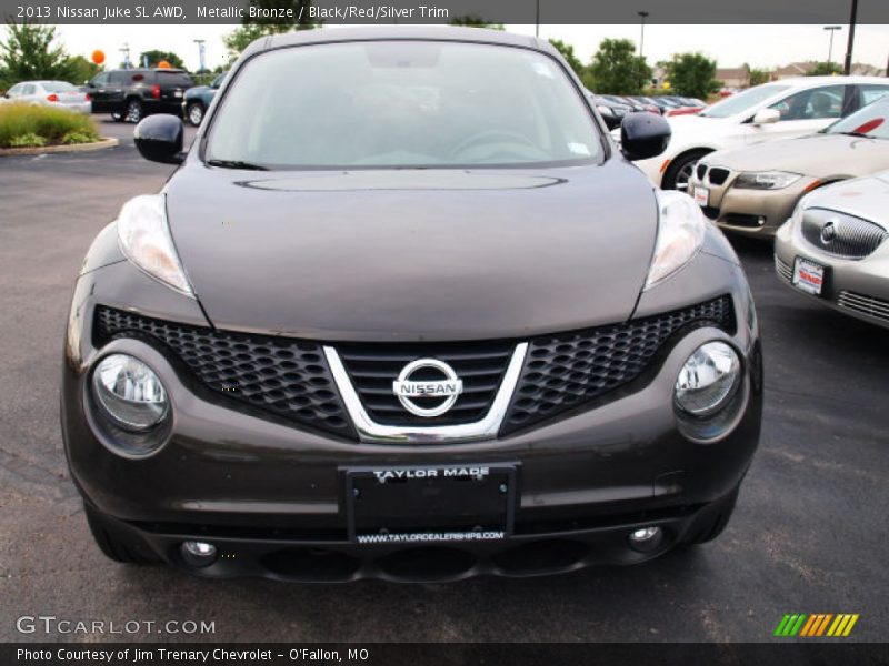 Metallic Bronze / Black/Red/Silver Trim 2013 Nissan Juke SL AWD