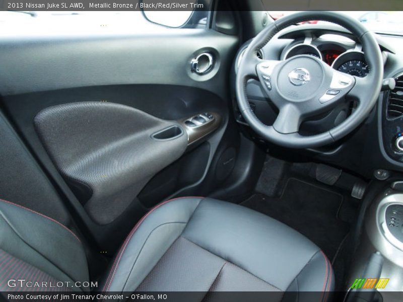 Metallic Bronze / Black/Red/Silver Trim 2013 Nissan Juke SL AWD