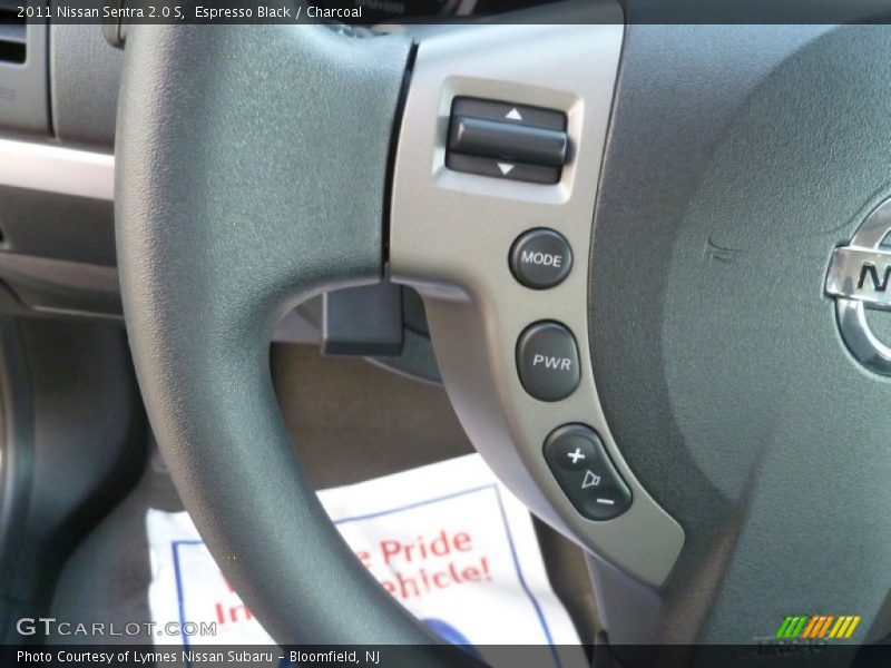 Espresso Black / Charcoal 2011 Nissan Sentra 2.0 S