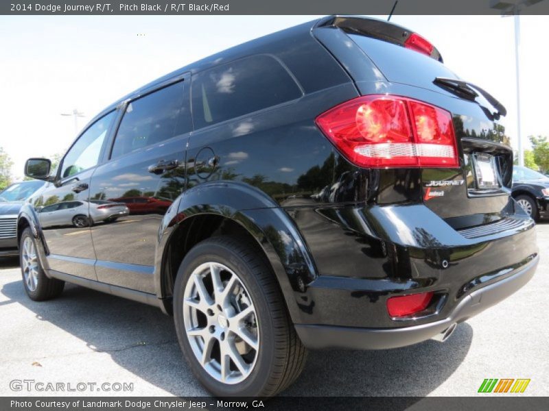 Pitch Black / R/T Black/Red 2014 Dodge Journey R/T