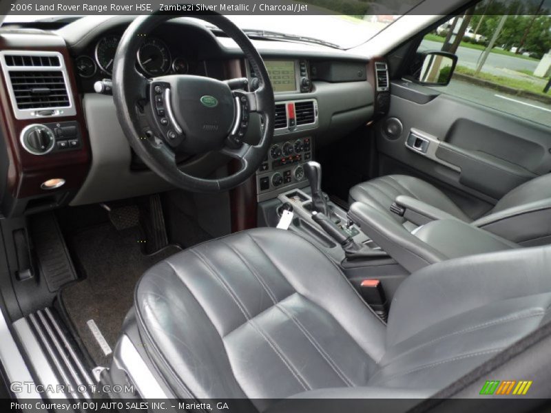 Zambezi Silver Metallic / Charcoal/Jet 2006 Land Rover Range Rover HSE