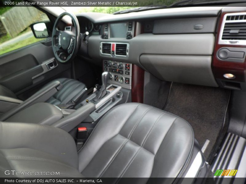 Zambezi Silver Metallic / Charcoal/Jet 2006 Land Rover Range Rover HSE