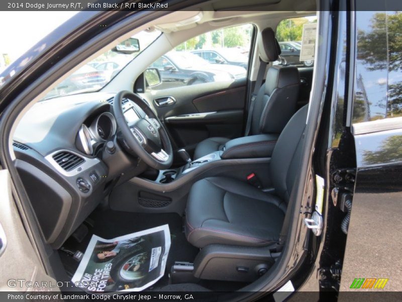 Pitch Black / R/T Black/Red 2014 Dodge Journey R/T