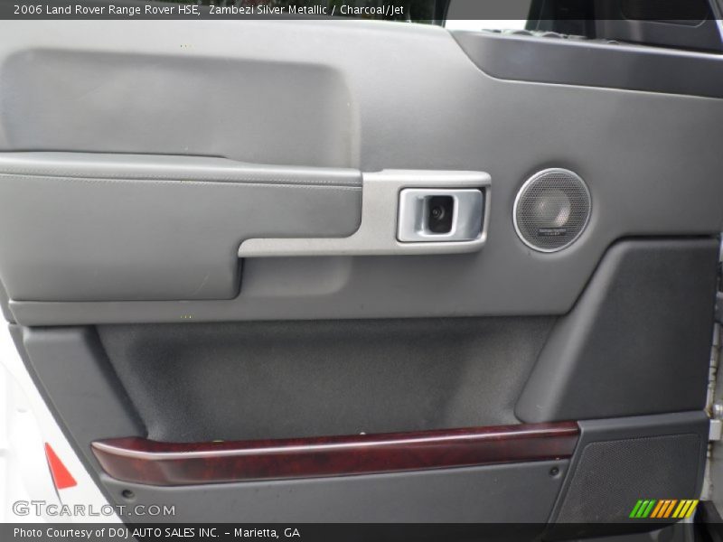 Zambezi Silver Metallic / Charcoal/Jet 2006 Land Rover Range Rover HSE