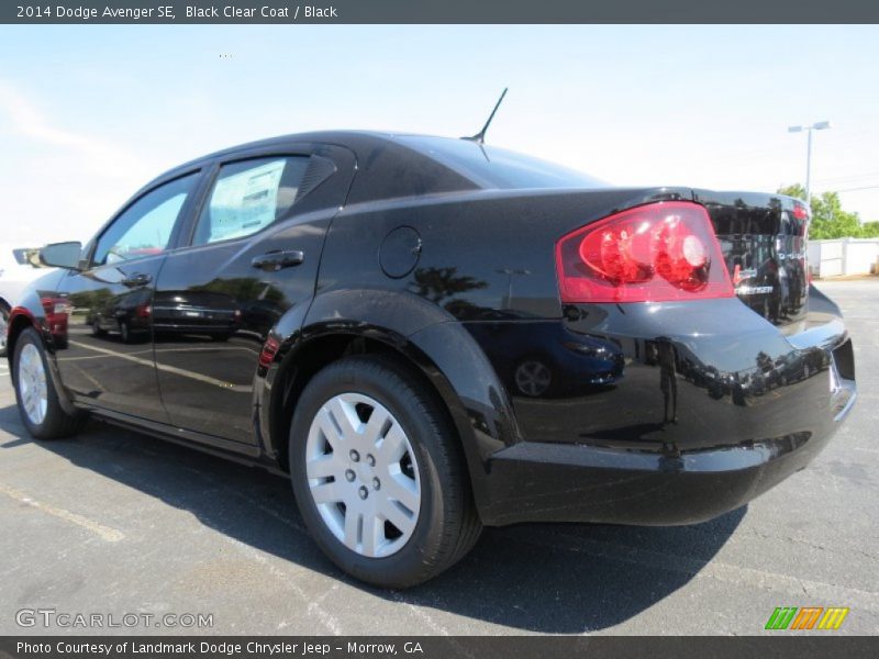 Black Clear Coat / Black 2014 Dodge Avenger SE