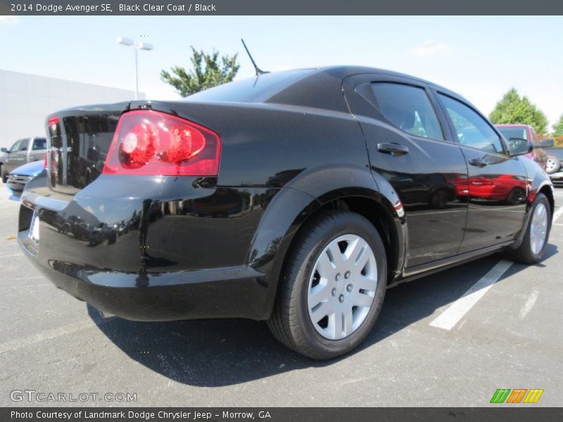 Black Clear Coat / Black 2014 Dodge Avenger SE