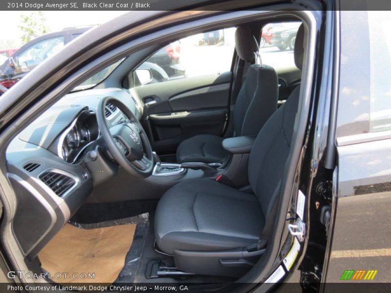 Black Clear Coat / Black 2014 Dodge Avenger SE