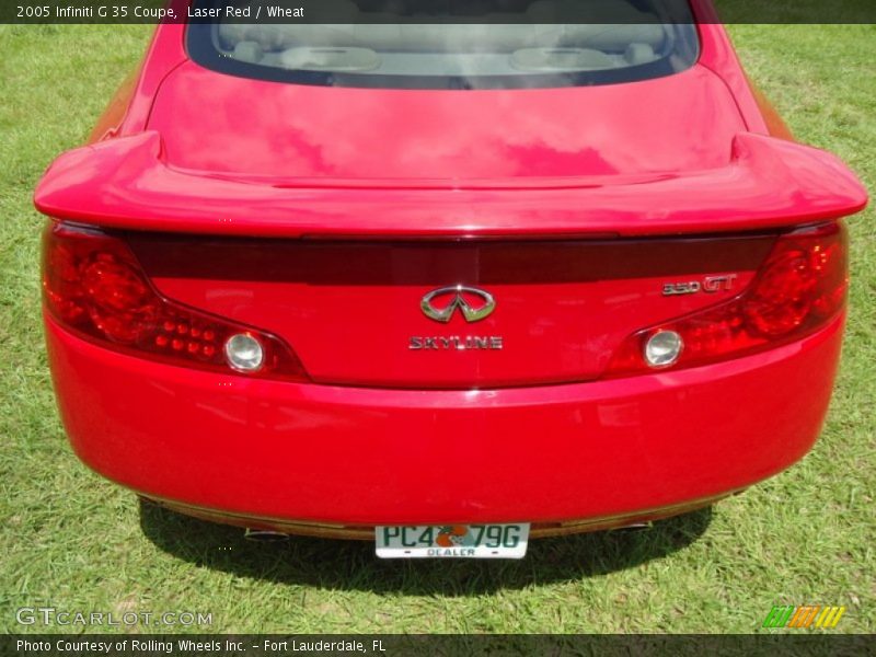 Laser Red / Wheat 2005 Infiniti G 35 Coupe