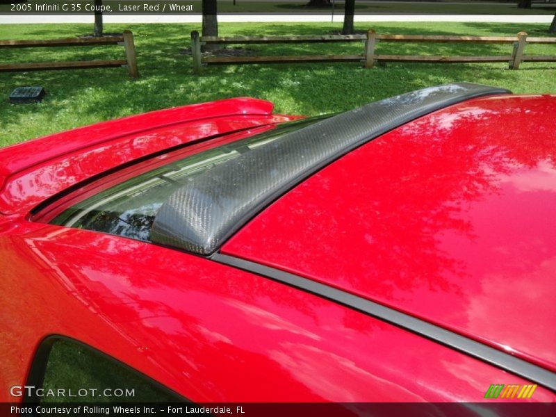 Laser Red / Wheat 2005 Infiniti G 35 Coupe