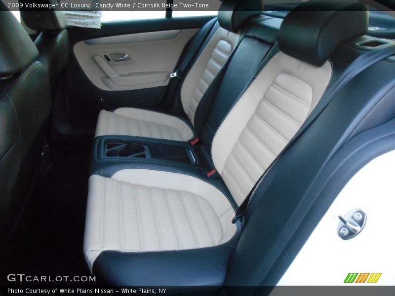 Candy White / Cornsilk Beige Two-Tone 2009 Volkswagen CC Luxury