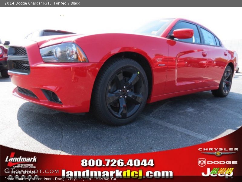 TorRed / Black 2014 Dodge Charger R/T