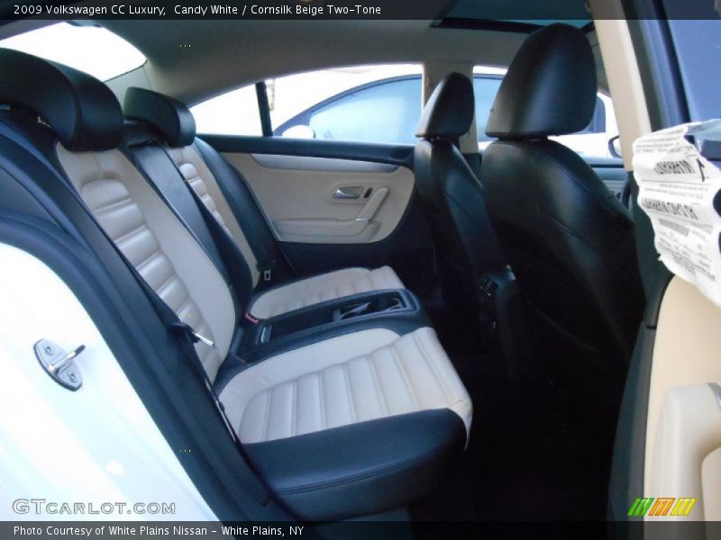Candy White / Cornsilk Beige Two-Tone 2009 Volkswagen CC Luxury