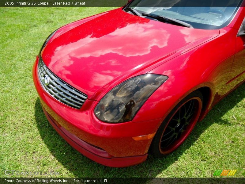 Laser Red / Wheat 2005 Infiniti G 35 Coupe