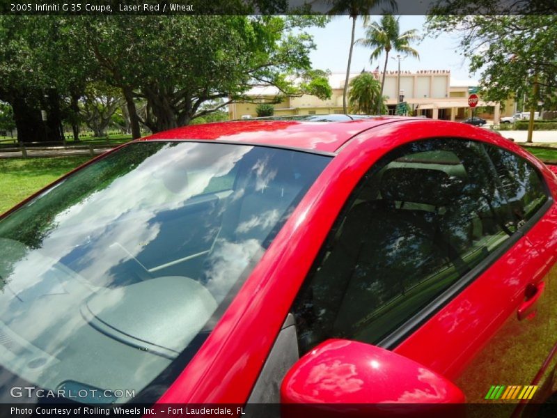 Laser Red / Wheat 2005 Infiniti G 35 Coupe