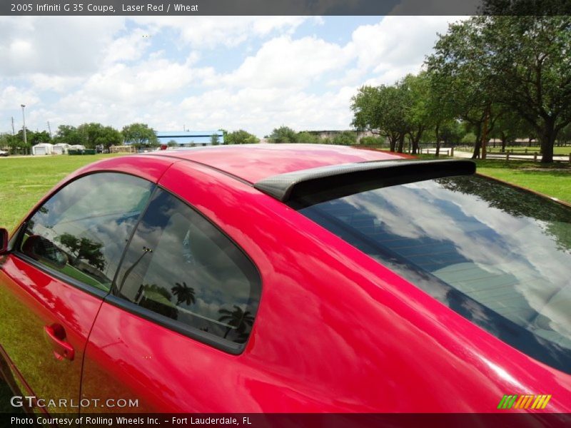 Laser Red / Wheat 2005 Infiniti G 35 Coupe