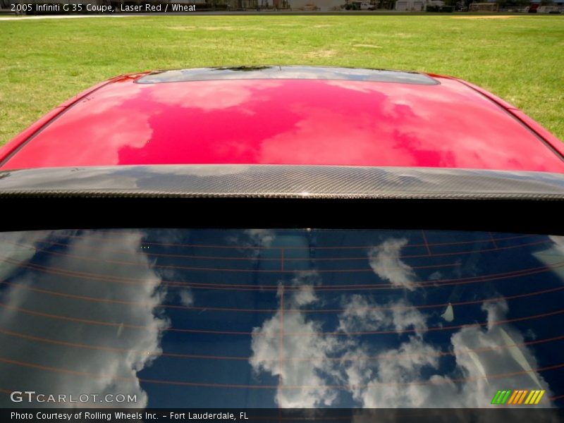 Laser Red / Wheat 2005 Infiniti G 35 Coupe