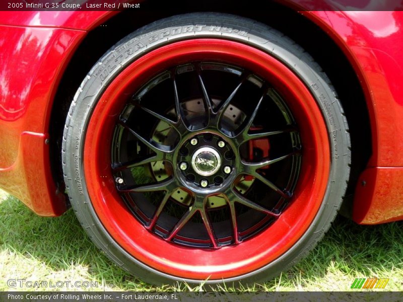 Laser Red / Wheat 2005 Infiniti G 35 Coupe