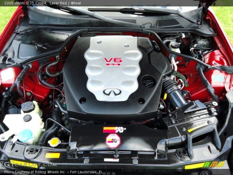Laser Red / Wheat 2005 Infiniti G 35 Coupe