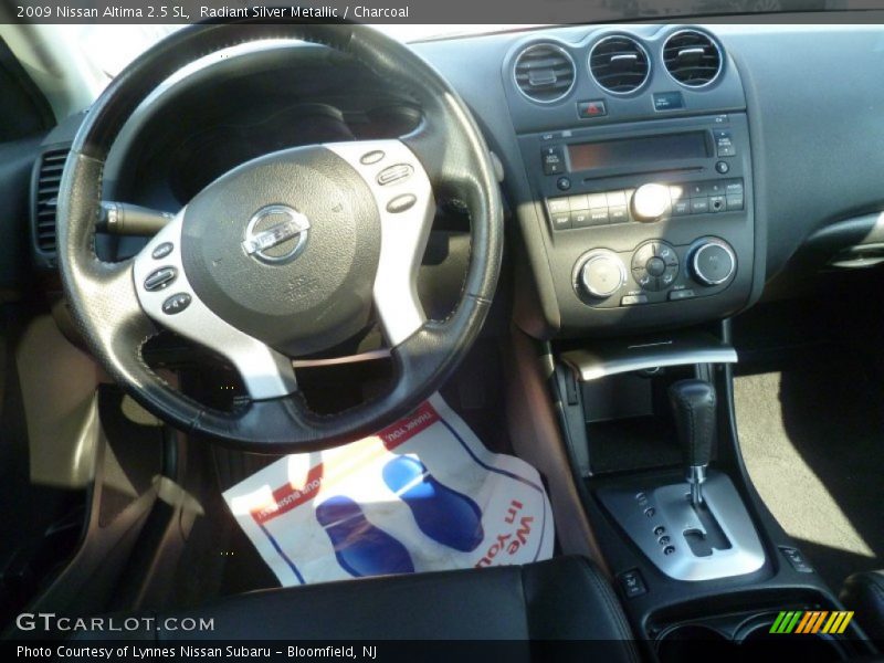 Radiant Silver Metallic / Charcoal 2009 Nissan Altima 2.5 SL
