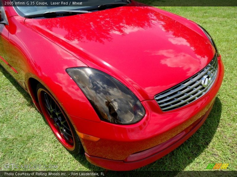 Laser Red / Wheat 2005 Infiniti G 35 Coupe