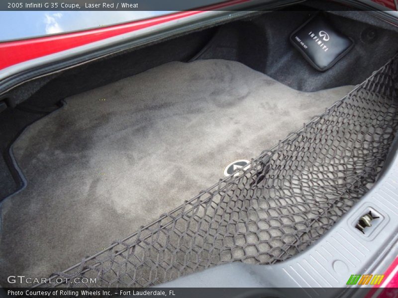 Laser Red / Wheat 2005 Infiniti G 35 Coupe