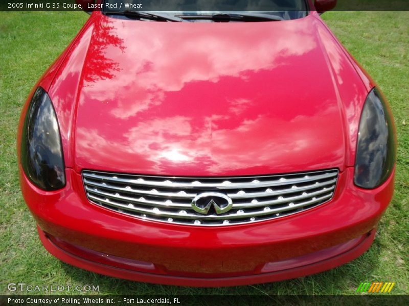 Laser Red / Wheat 2005 Infiniti G 35 Coupe