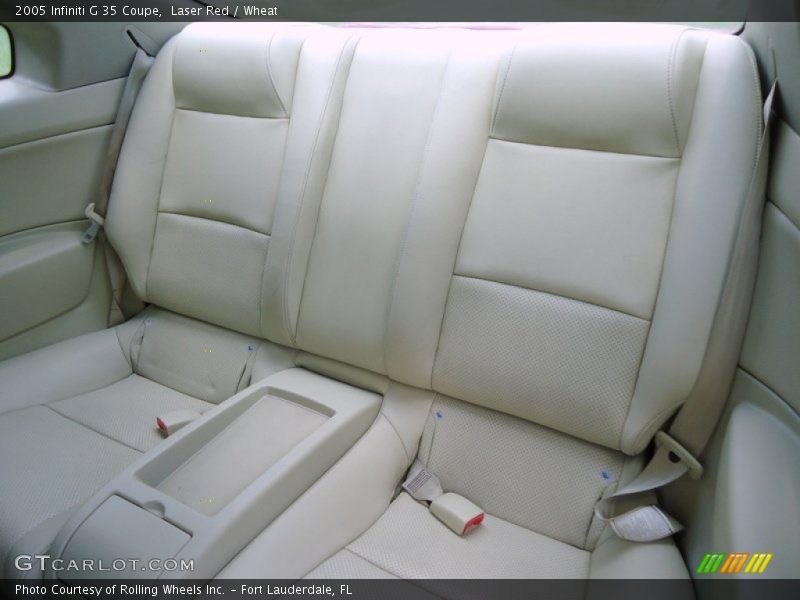 Laser Red / Wheat 2005 Infiniti G 35 Coupe