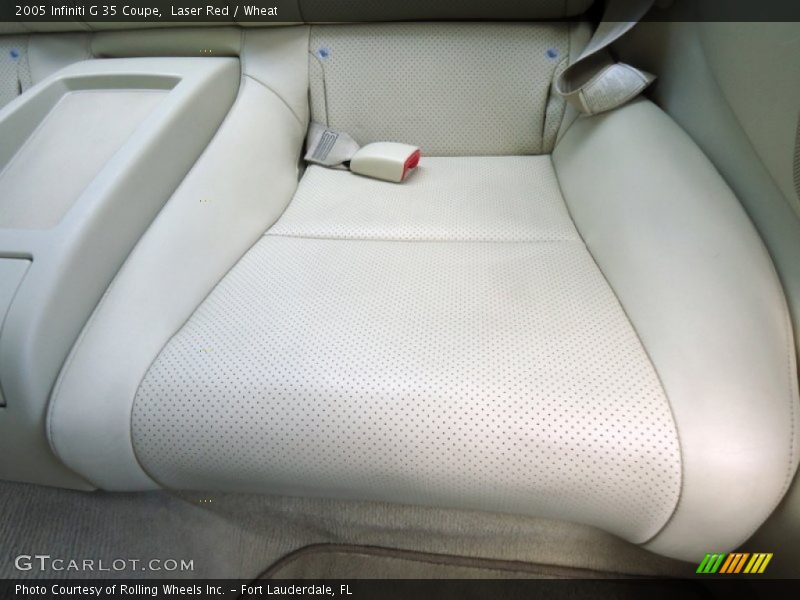 Laser Red / Wheat 2005 Infiniti G 35 Coupe