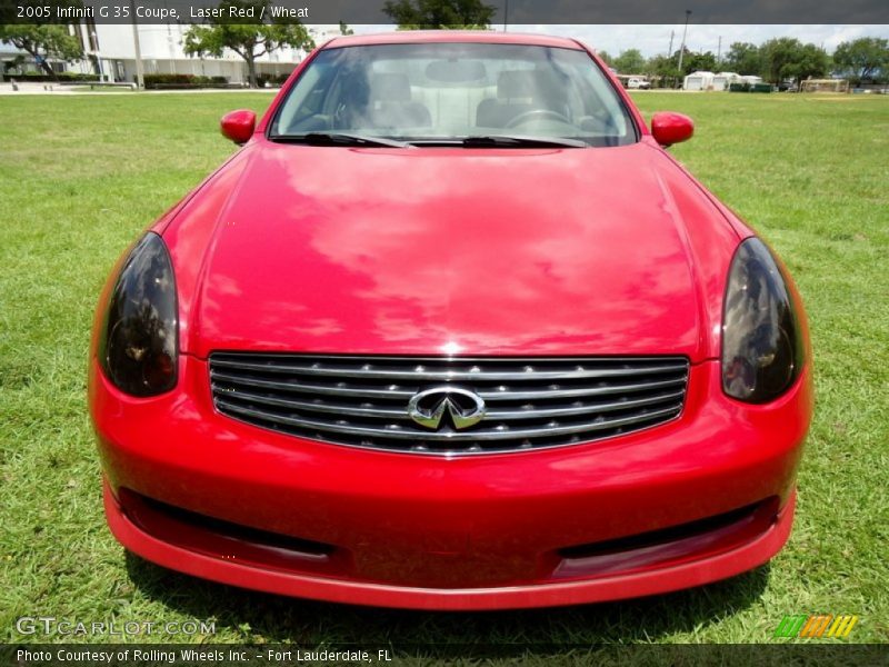 Laser Red / Wheat 2005 Infiniti G 35 Coupe