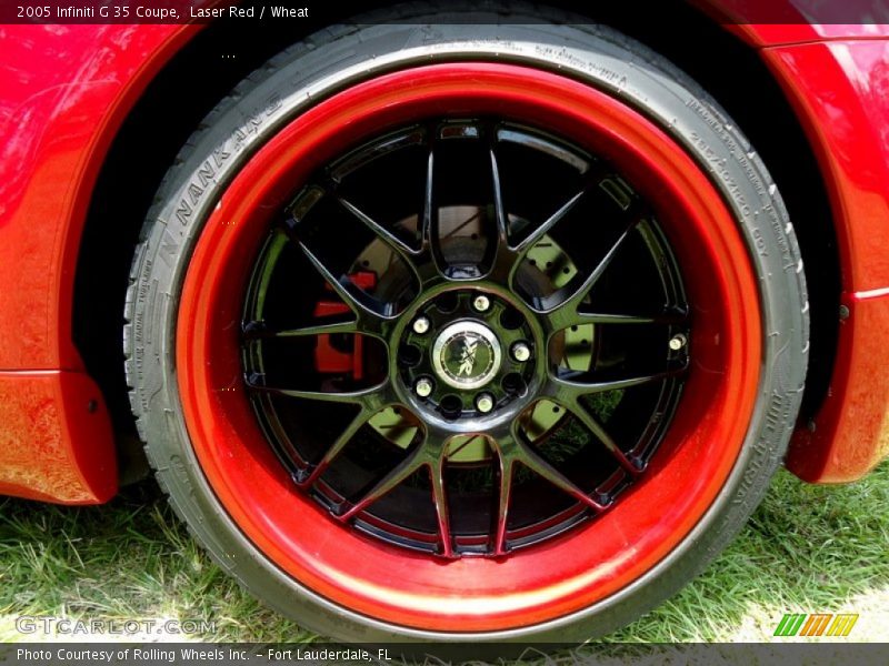Laser Red / Wheat 2005 Infiniti G 35 Coupe