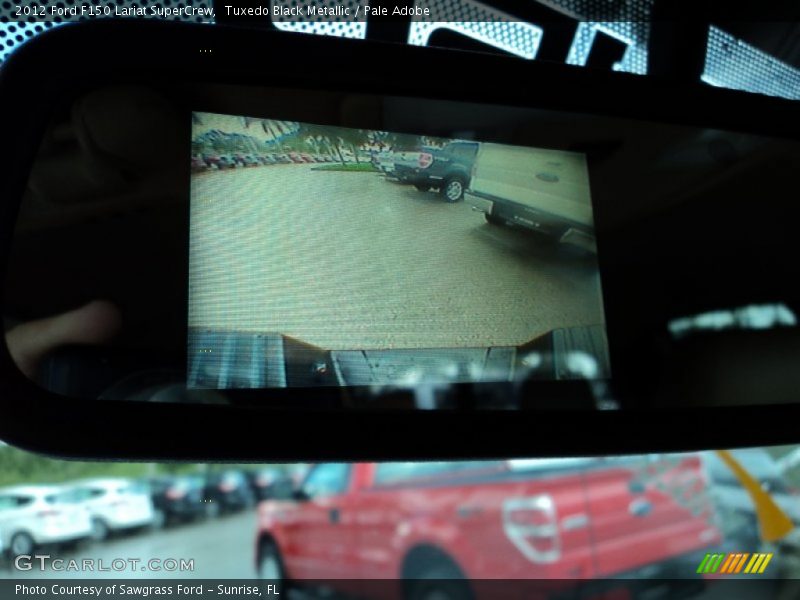 Tuxedo Black Metallic / Pale Adobe 2012 Ford F150 Lariat SuperCrew