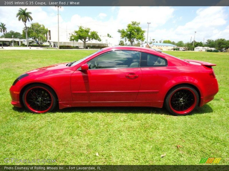 Laser Red / Wheat 2005 Infiniti G 35 Coupe