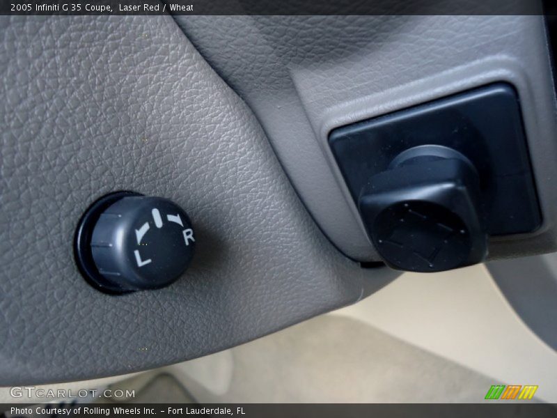Laser Red / Wheat 2005 Infiniti G 35 Coupe