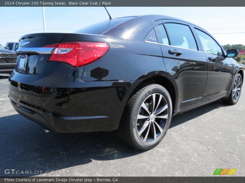 Black Clear Coat / Black 2014 Chrysler 200 Touring Sedan