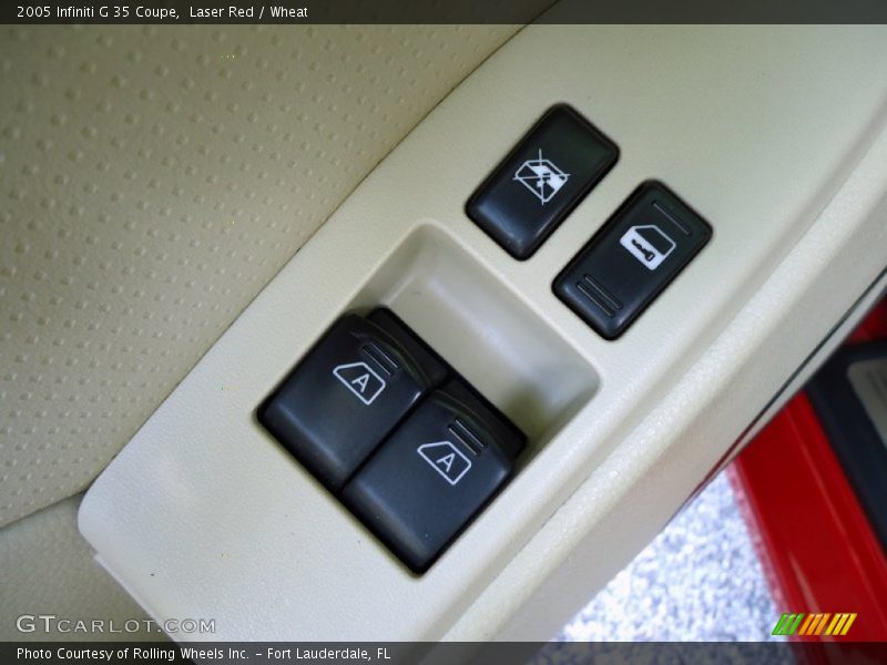 Laser Red / Wheat 2005 Infiniti G 35 Coupe