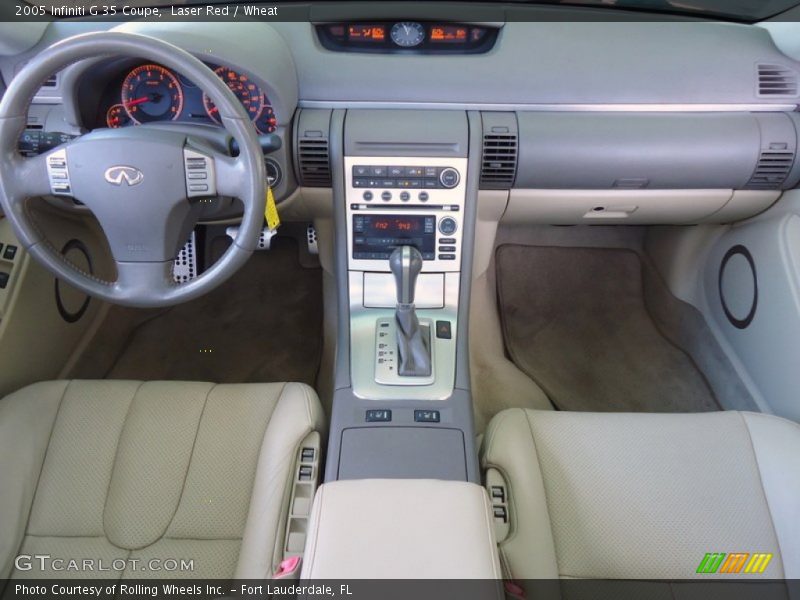 Laser Red / Wheat 2005 Infiniti G 35 Coupe
