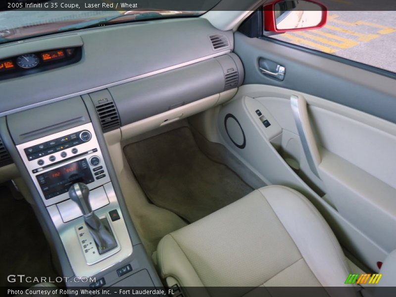 Laser Red / Wheat 2005 Infiniti G 35 Coupe