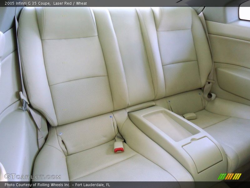 Laser Red / Wheat 2005 Infiniti G 35 Coupe