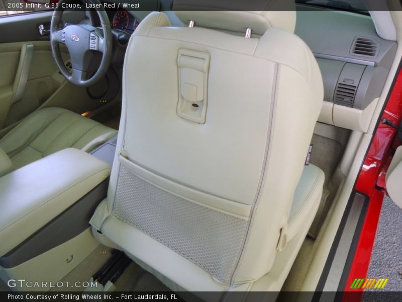 Laser Red / Wheat 2005 Infiniti G 35 Coupe