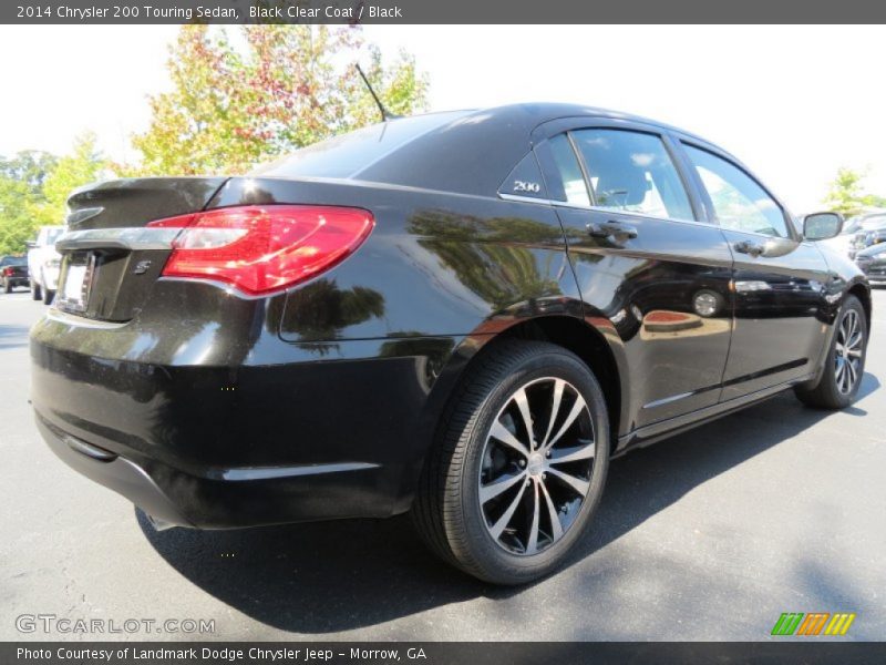 Black Clear Coat / Black 2014 Chrysler 200 Touring Sedan