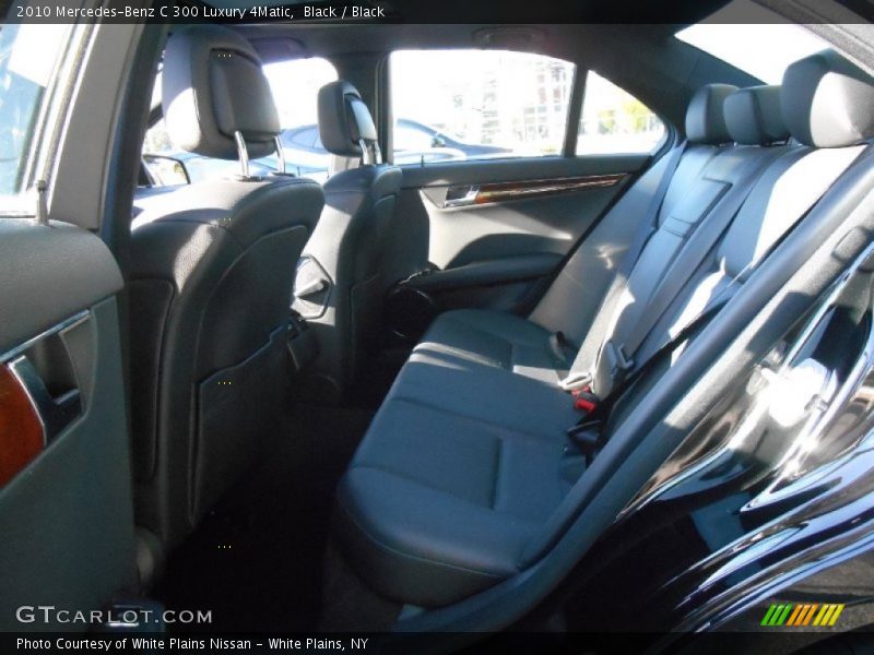 Black / Black 2010 Mercedes-Benz C 300 Luxury 4Matic