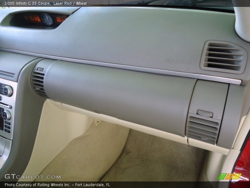 Laser Red / Wheat 2005 Infiniti G 35 Coupe