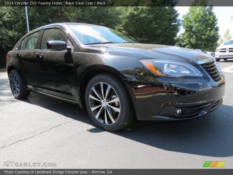 Black Clear Coat / Black 2014 Chrysler 200 Touring Sedan