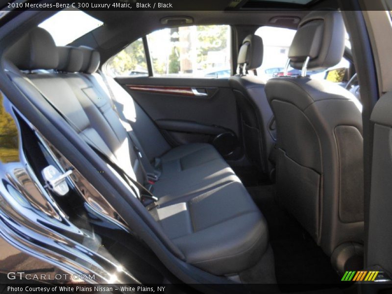Black / Black 2010 Mercedes-Benz C 300 Luxury 4Matic